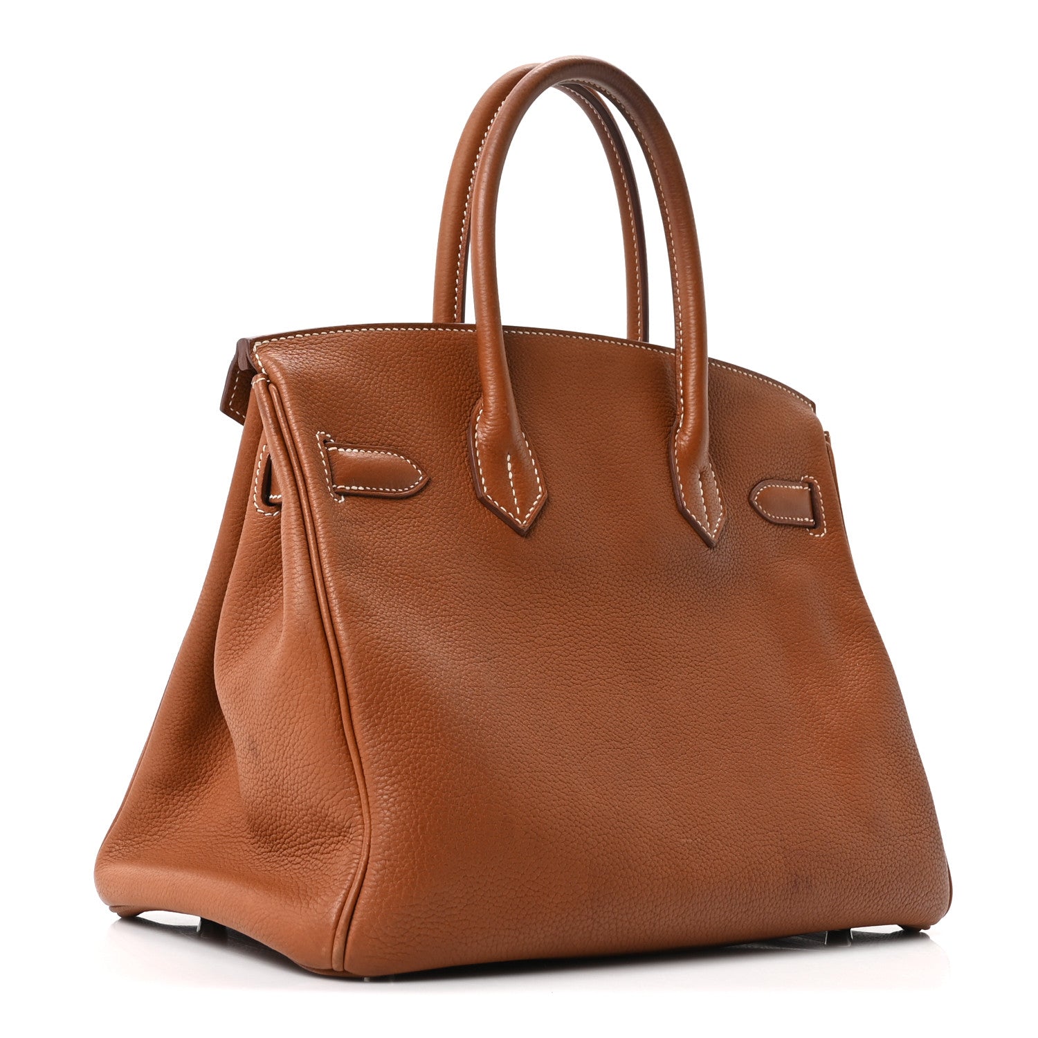 Hermes Natural Barenia Faubourg Birkin 30 Fauve 3 of 10