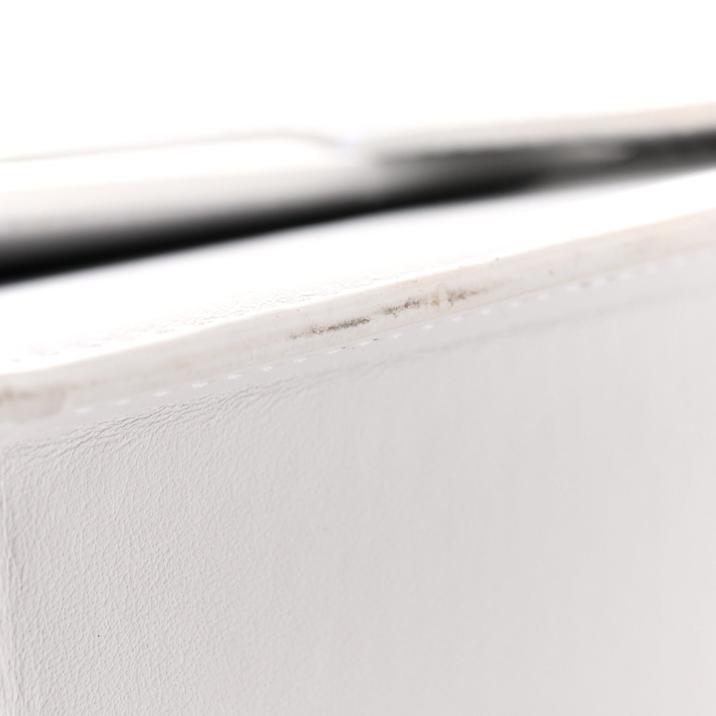Smooth Calfskin Le Bambino Long White