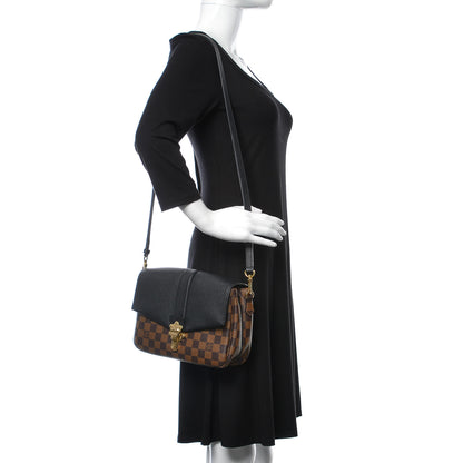 Louis Vuitton Damier Ebene Clapton Black 2 of 9