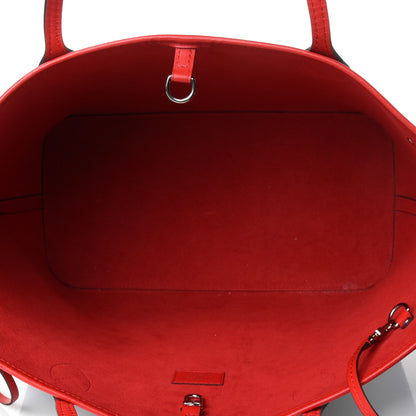 Louis Vuitton Epi Neverfull MM Indigo Coquelicot 4 of 4