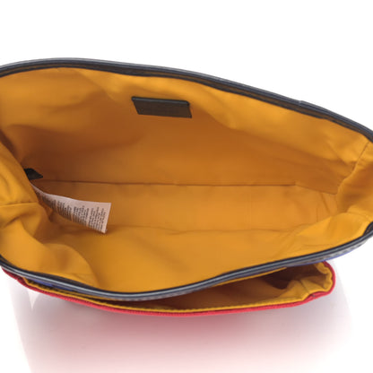 Gucci Monogram GG Childrens Messenger Bag Yellow Blue Red 5 of 11