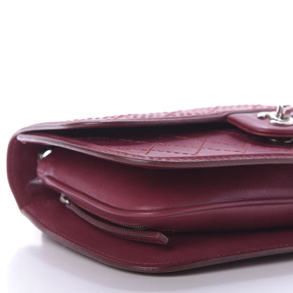 Chanel Calfskin Stitch Medium Flap Red 6 of 9