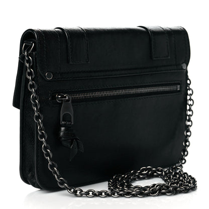 Proenza Schouler Lambskin PS1 Large Chain Wallet Black 3 of 10