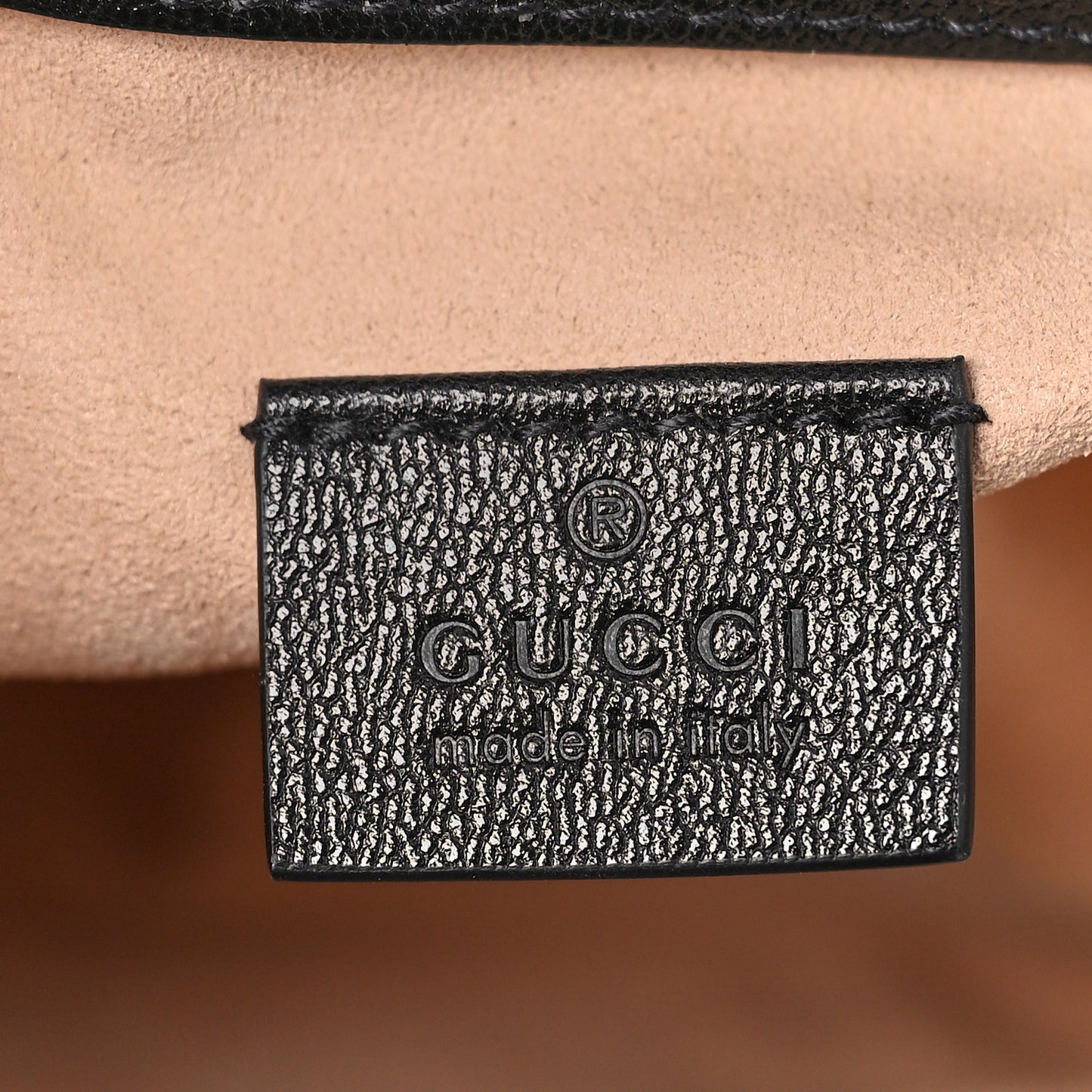 GG Supreme Monogram New Sakai Lux Calfskin Mini Padlock Flap Pocket Shoulder Bag Beige Ebony Black Cuir