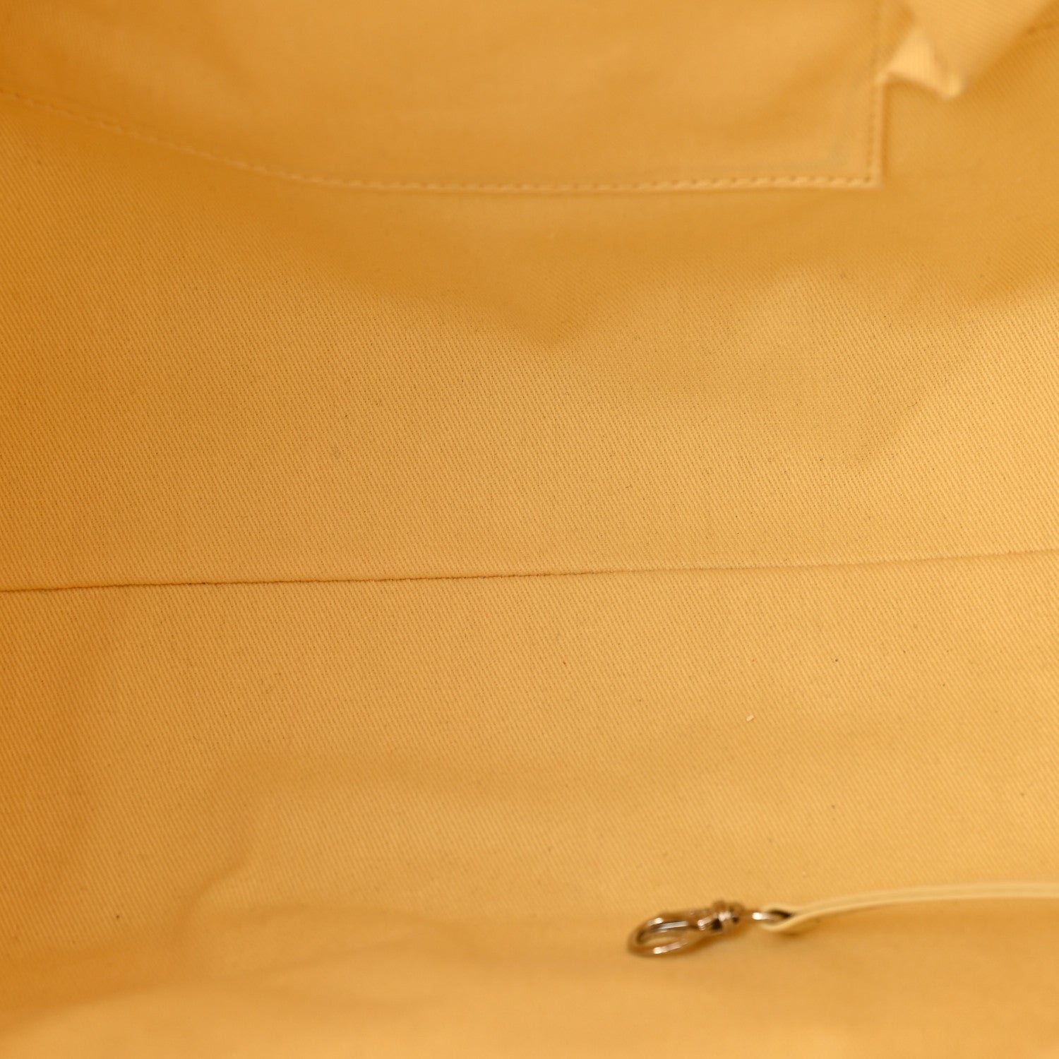 Chanel Woven Straw Raffia Large Deauville Tote Light Yellow 4 of 9