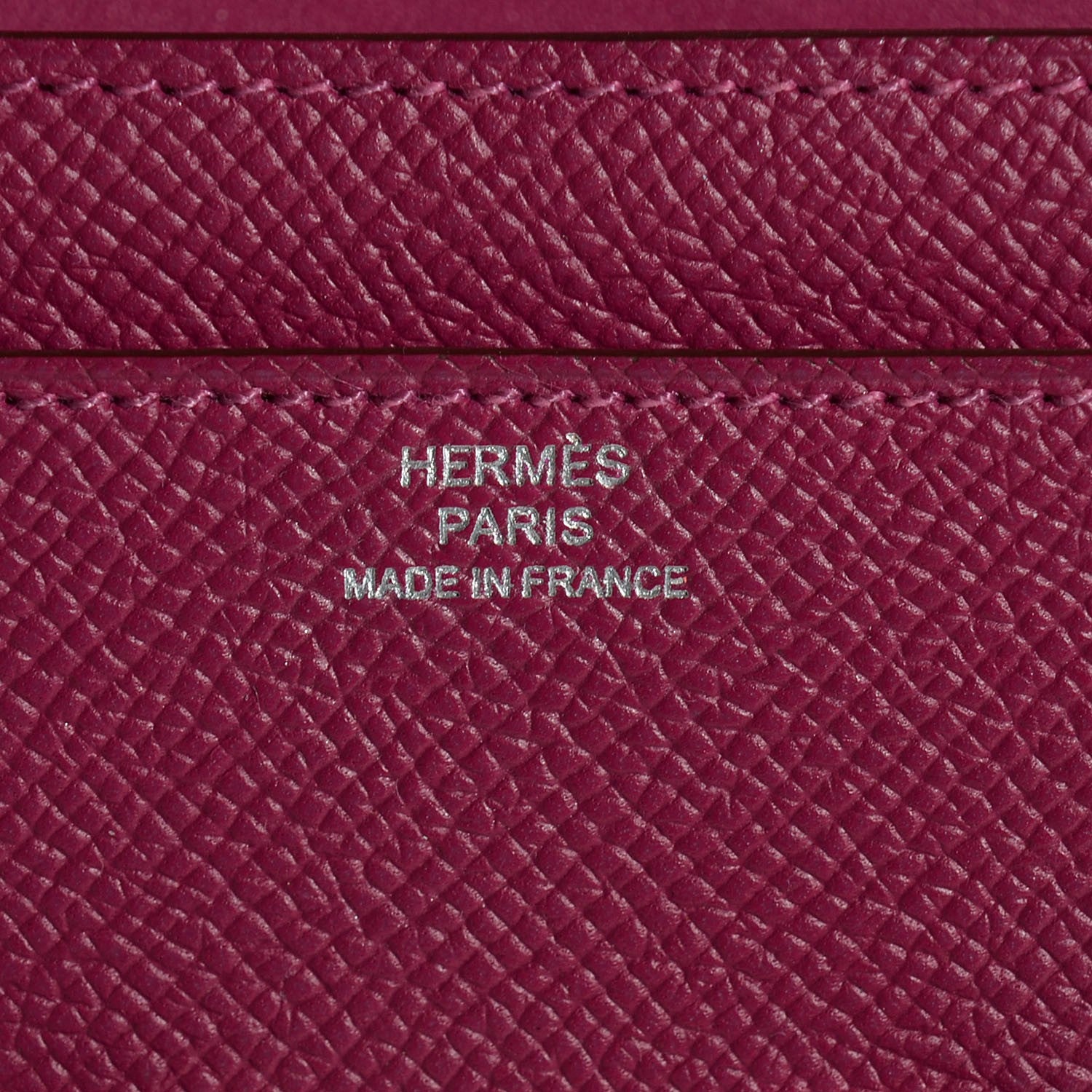 Hermes Epsom Constance Long Wallet Tosca 6 of 11