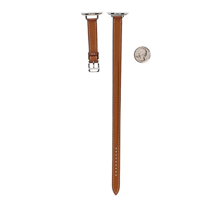 Hermes Swift Apple Watch Double Tour Strap Gold 2 of 4