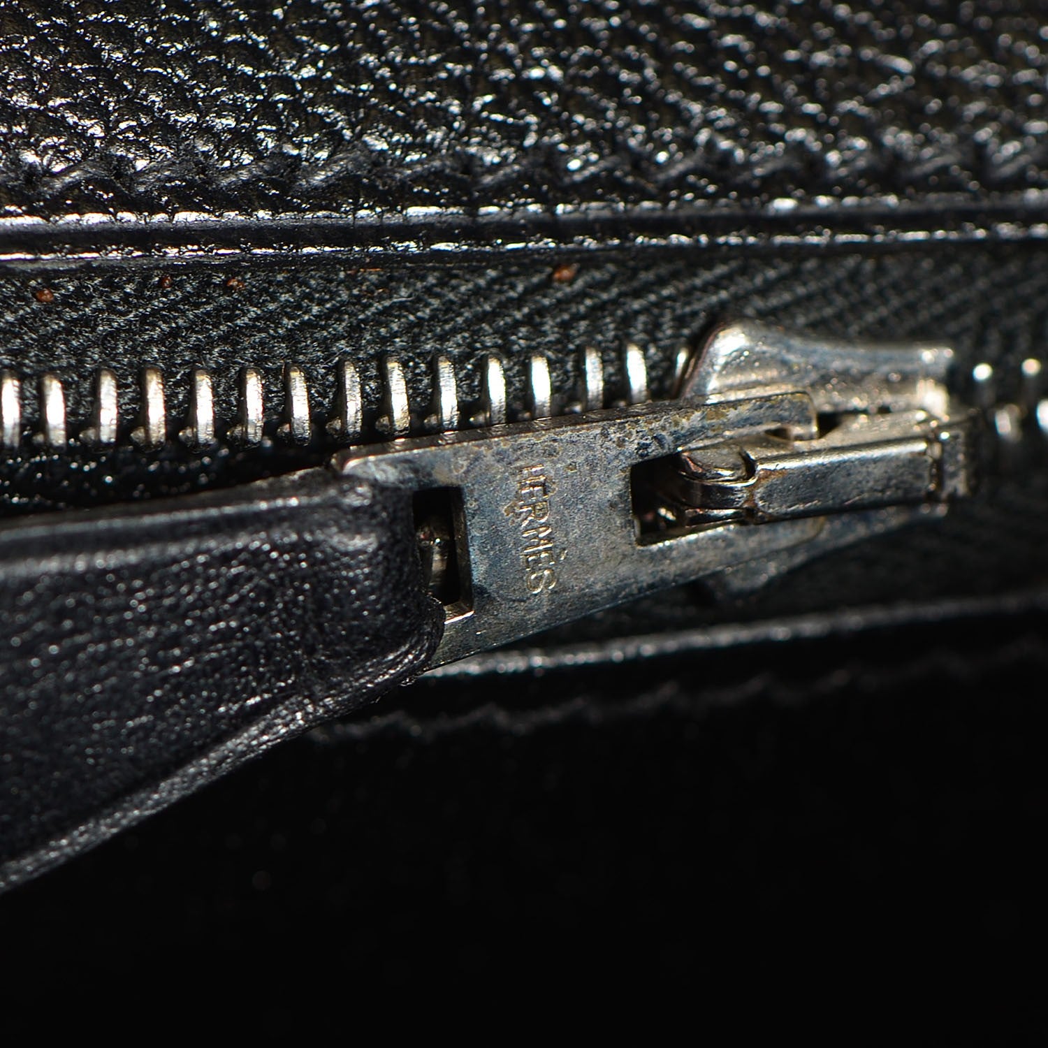 Hermes Veau Box Birkin 35 Black 27 of 28