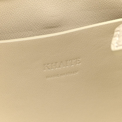 Khaite Pebbled Sport Calfskin Studded Small Elena White 6 of 9