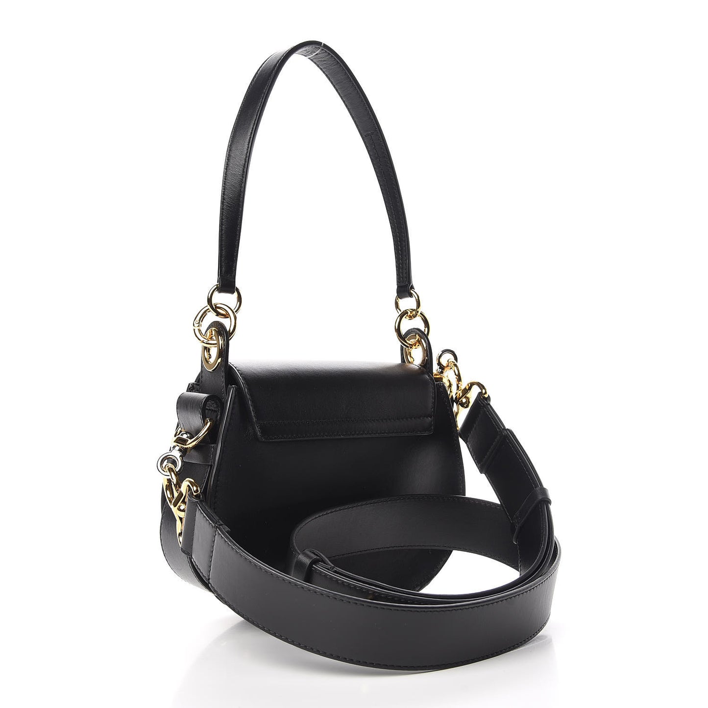 Calfskin Small Tess Bag Black