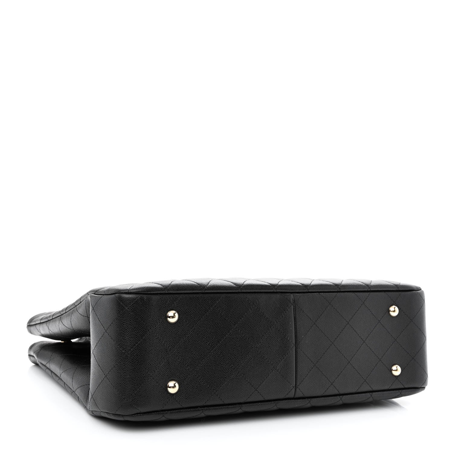 Chanel Caviar Quilted Large Shopping Tote Black 4 of 11