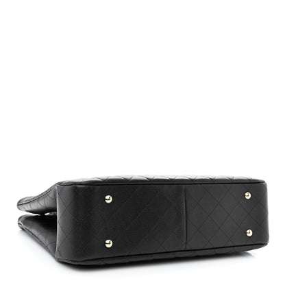 Chanel Caviar Quilted Large Shopping Tote Black 4 of 11