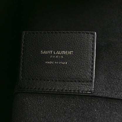 Saint Laurent Calfskin Large Shopping Tote Black 7 of 11