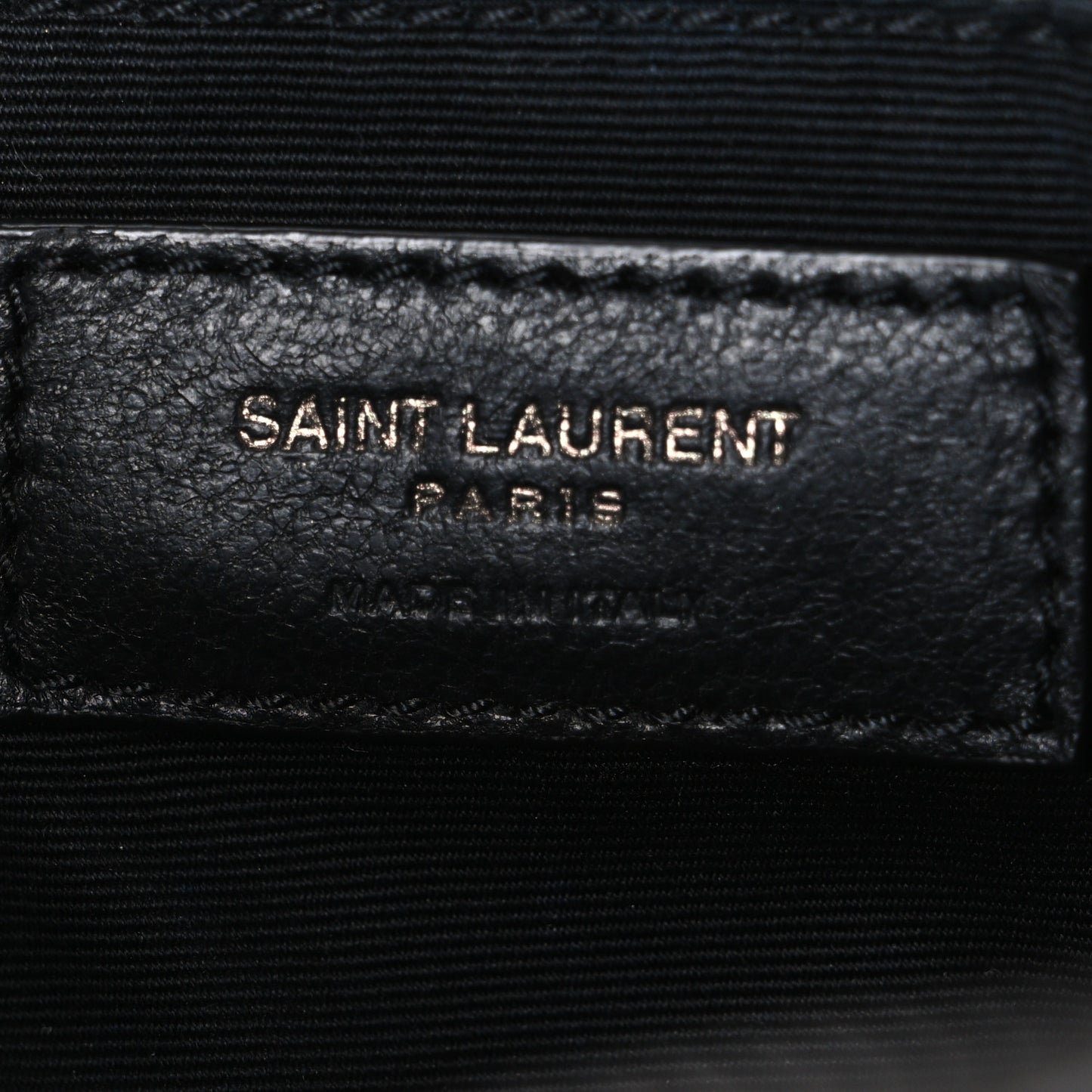 Calfskin Matelasse Monogram Monochrome Lou Camera Bag Black