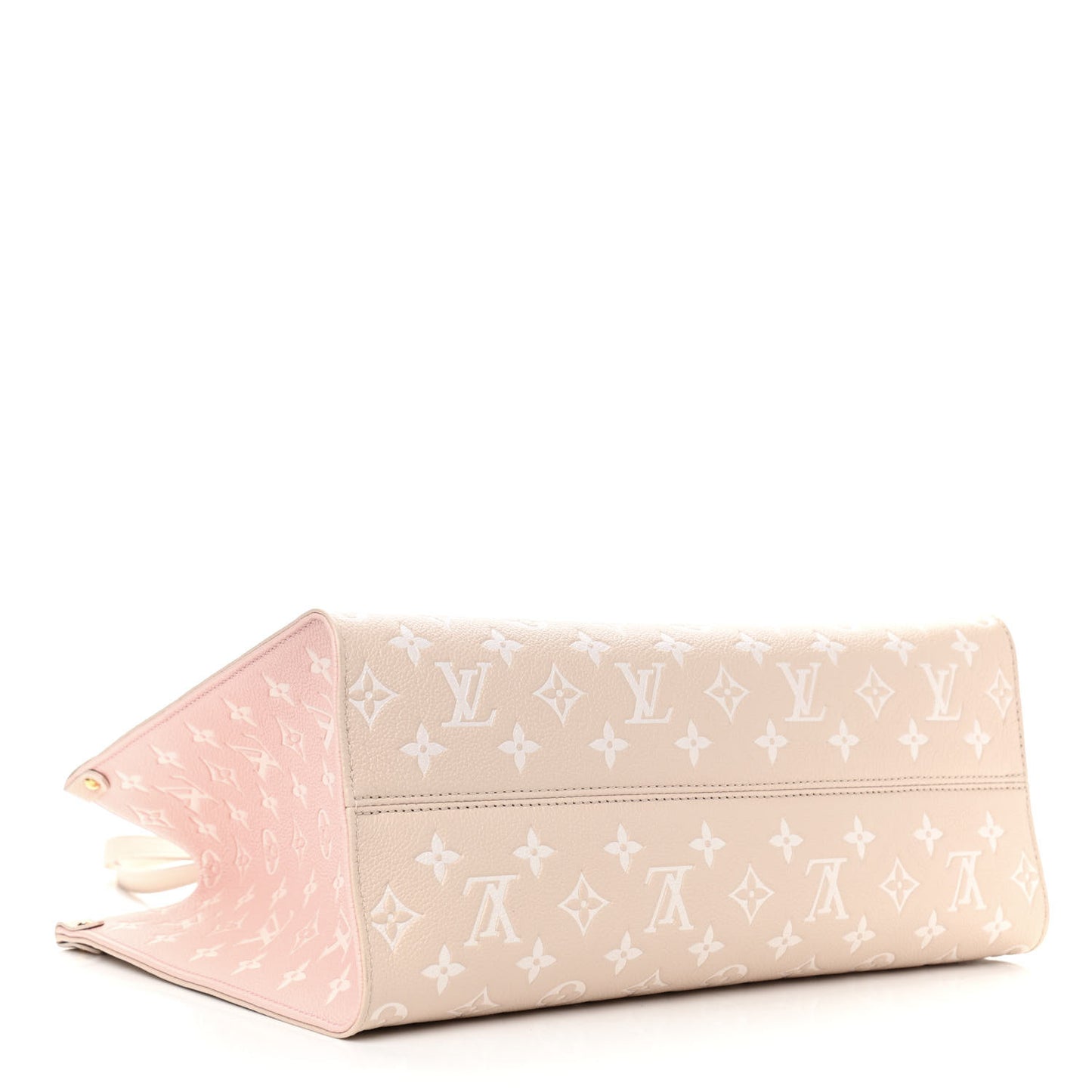 Empreinte Monogram Spring In The City Onthego MM Beige Pink Yellow
