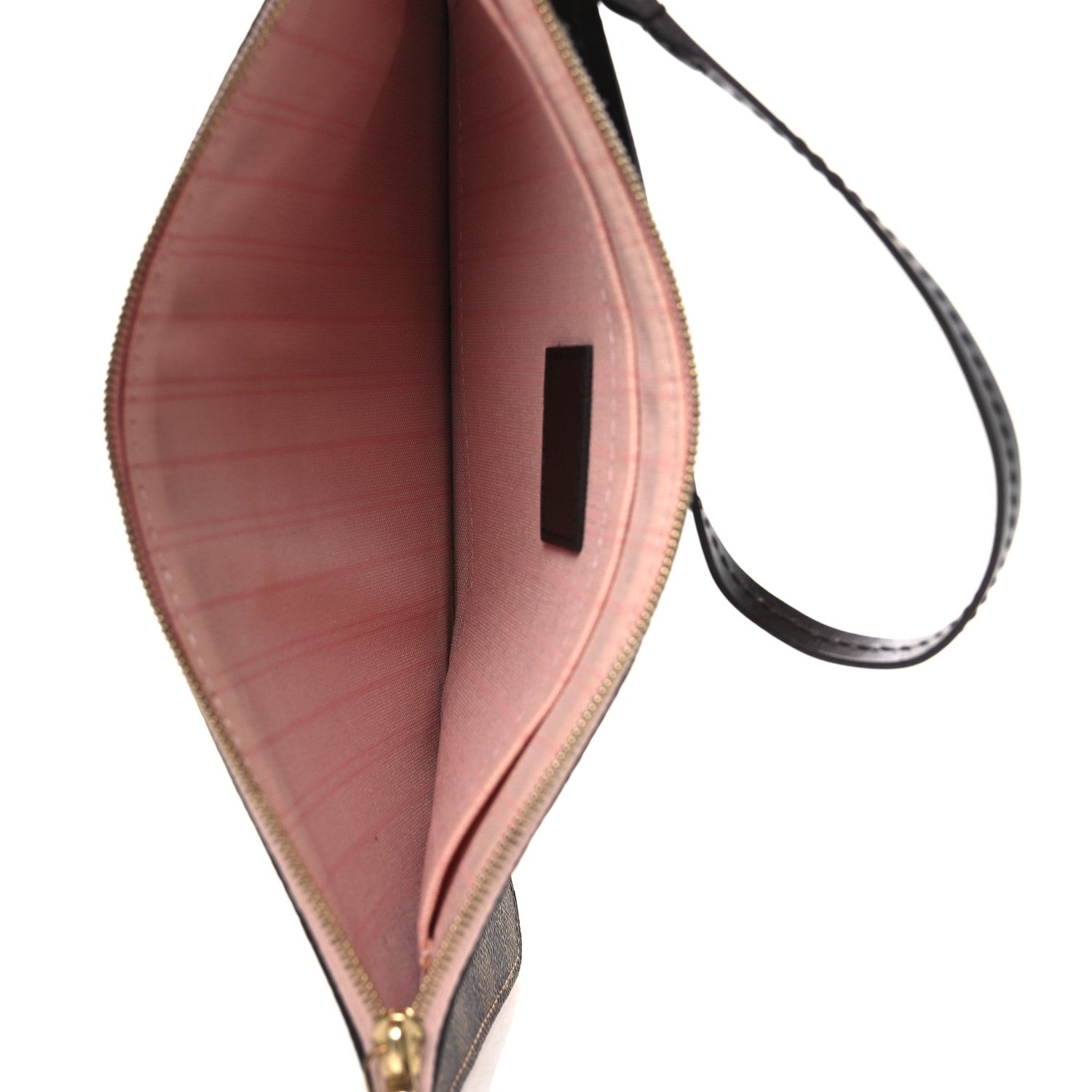 Louis Vuitton Damier Ebene Neverfull MM GM Pochette Rose Ballerine 5 of 10