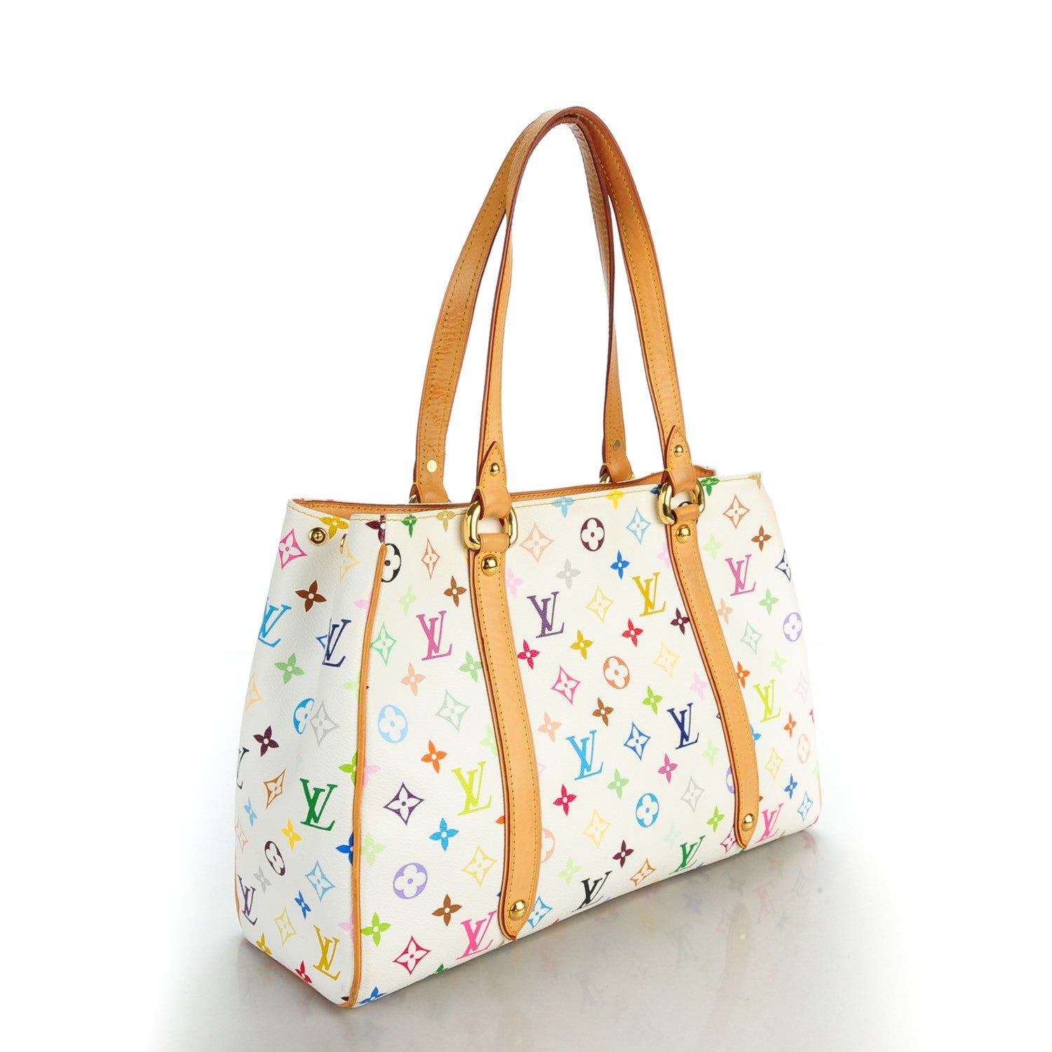 Louis Vuitton Monogram Multicolor Aurelia MM White 3 of 8