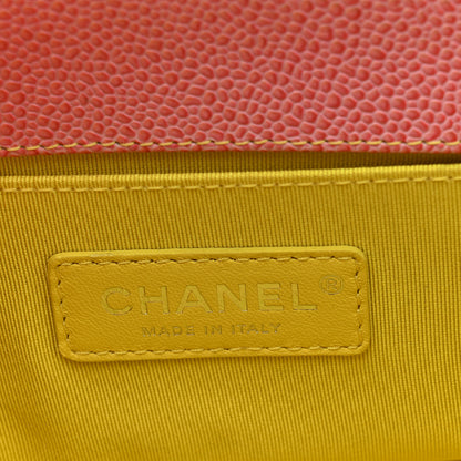 Chanel Caviar Quilted Small Cuba Rainbow Boy Flap  Multicolor 6 of 11