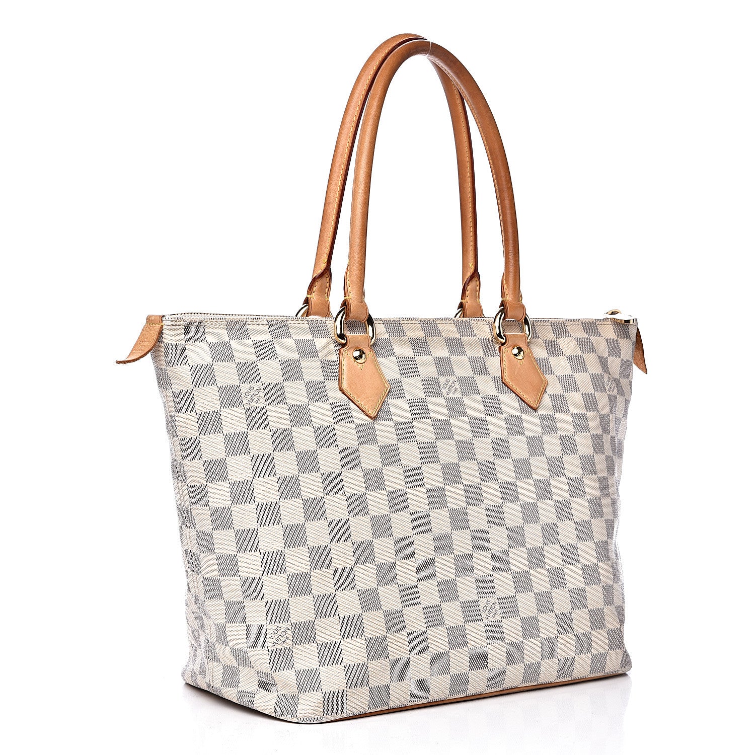 Louis Vuitton Damier Azur Saleya MM 2 of 18