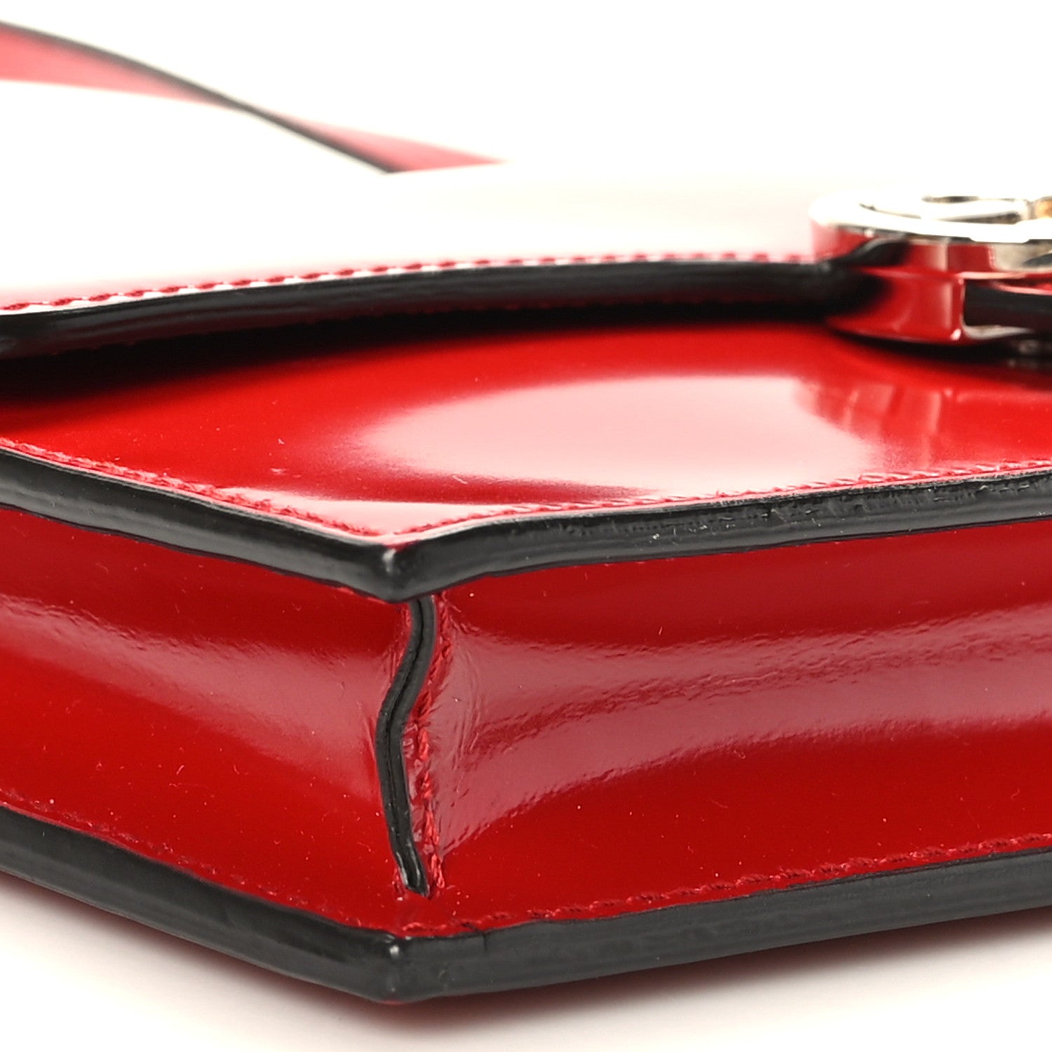 Gucci Shade Lux Calfskin Icon Wallet Hibiscus Red 7 of 8