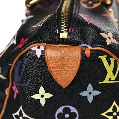 Louis Vuitton Monogram Multicolor Speedy 30 Black 13 of 16