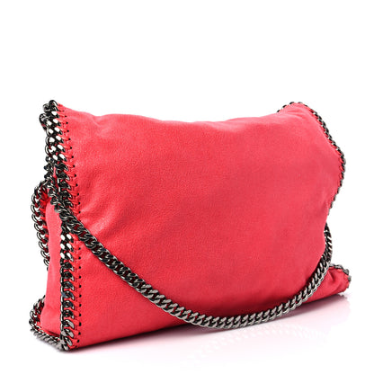 Stella McCartney Shaggy Deer Falabella Fold Over Tote Flame 3 of 9