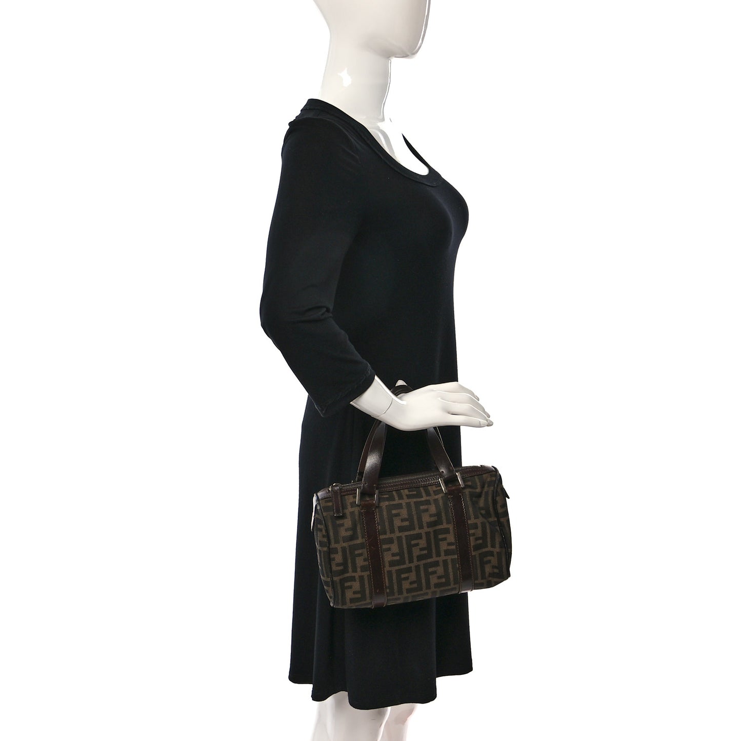 Zucca Mini Boston Satchel Tobacco
