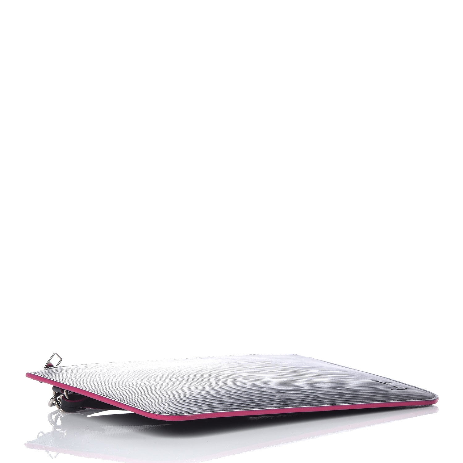 Louis Vuitton Epi Neverfull Pochette MM GM Black Hot Pink 4 of 9