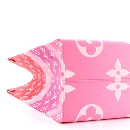 Louis Vuitton Monogram Escale Onthego GM Rouge 10 of 13