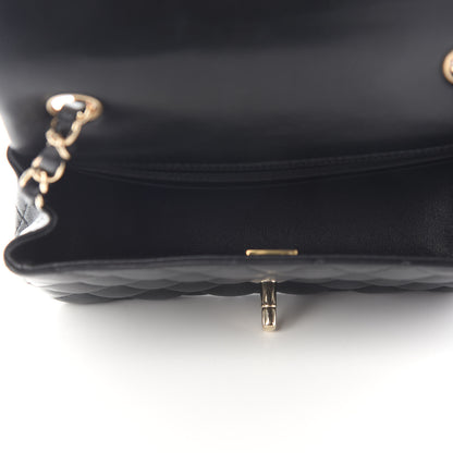 Chanel Lambskin Quilted Mini Rectangular Flap Black 4 of 8