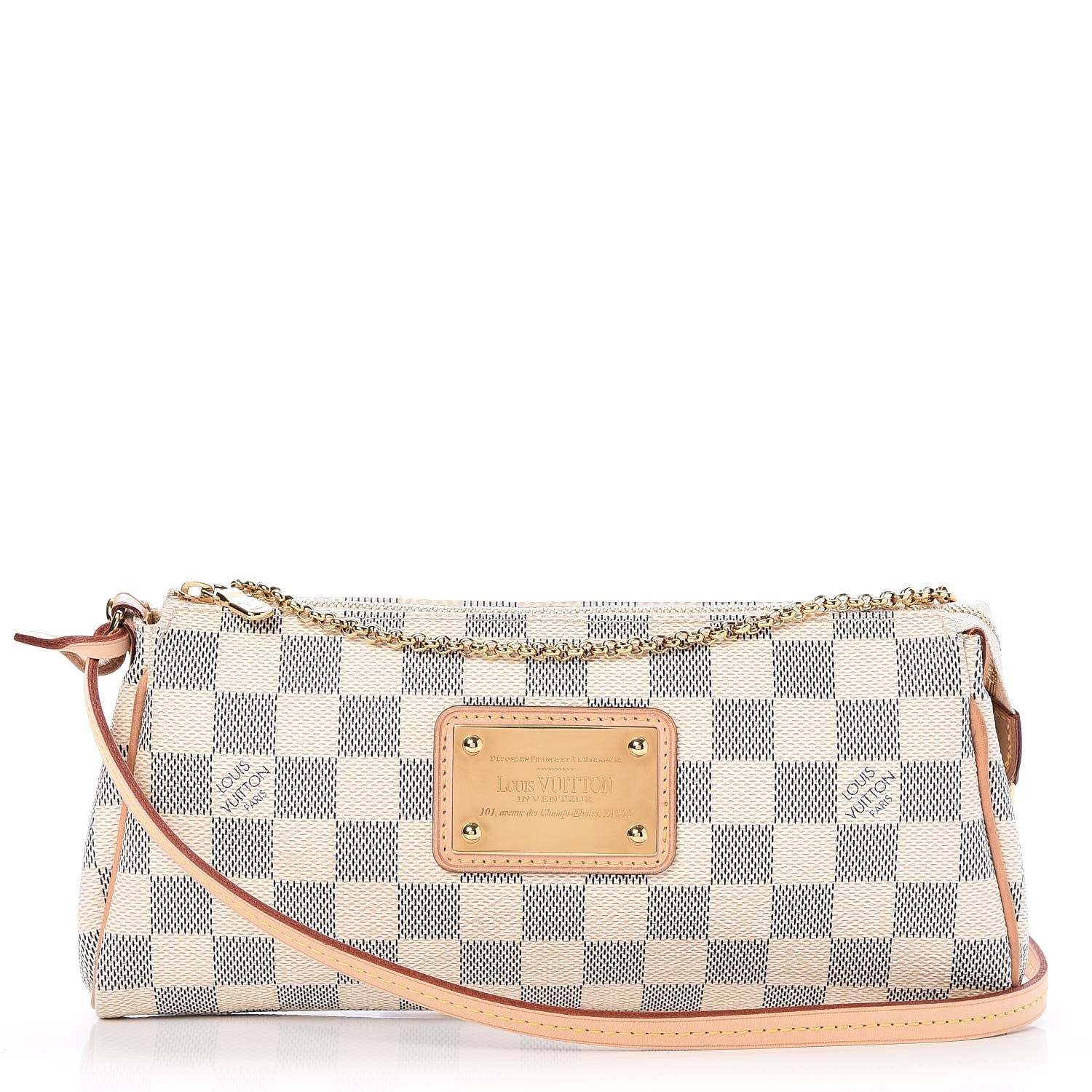 Louis Vuitton Damier Azur Eva Clutch 1 of 7