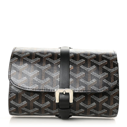Goyard Goyardine Double Travel Watch Case Black 1 of 8