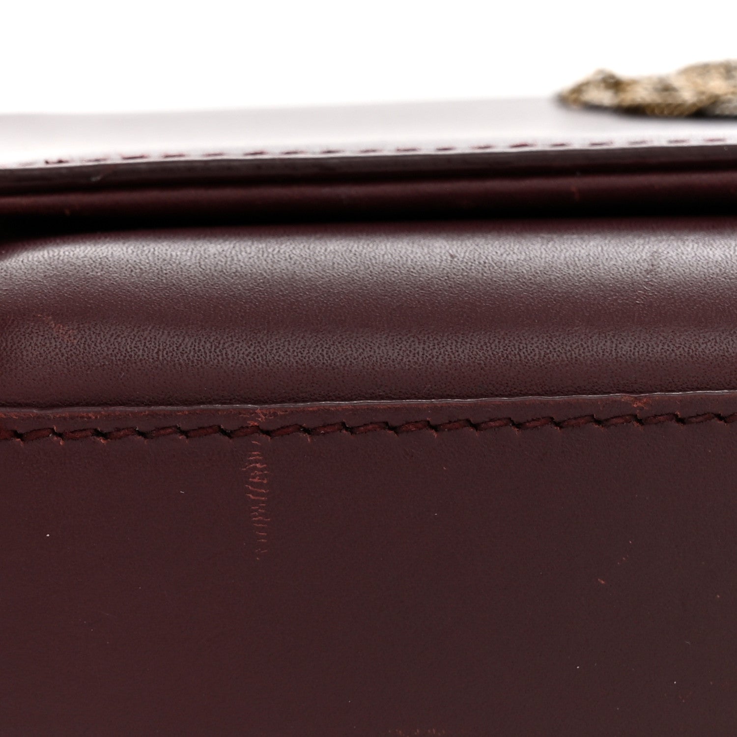 Saint Laurent Smooth Calfskin Small Classic Monogram Kate Tassel Satchel Rouge Legion 12 of 12