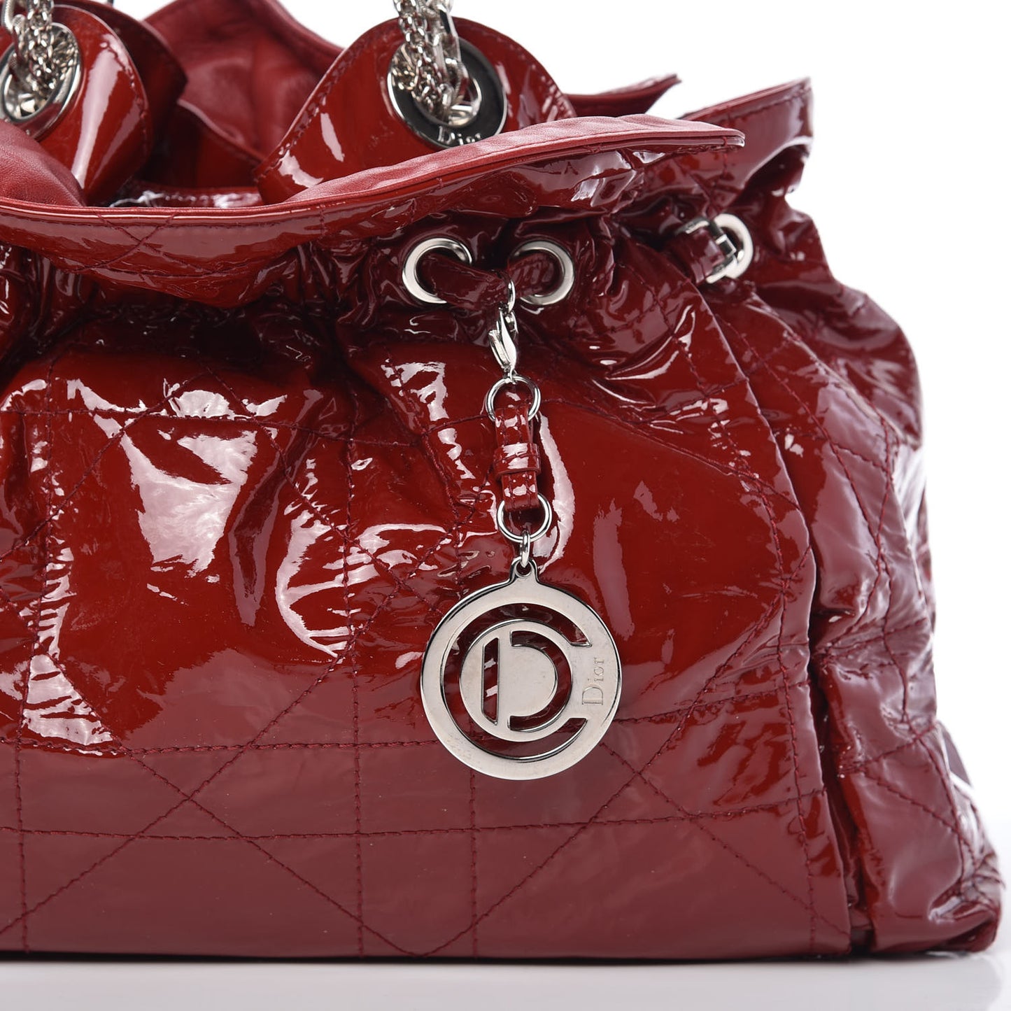 Patent Cannage Medium Le Trente Tote Red