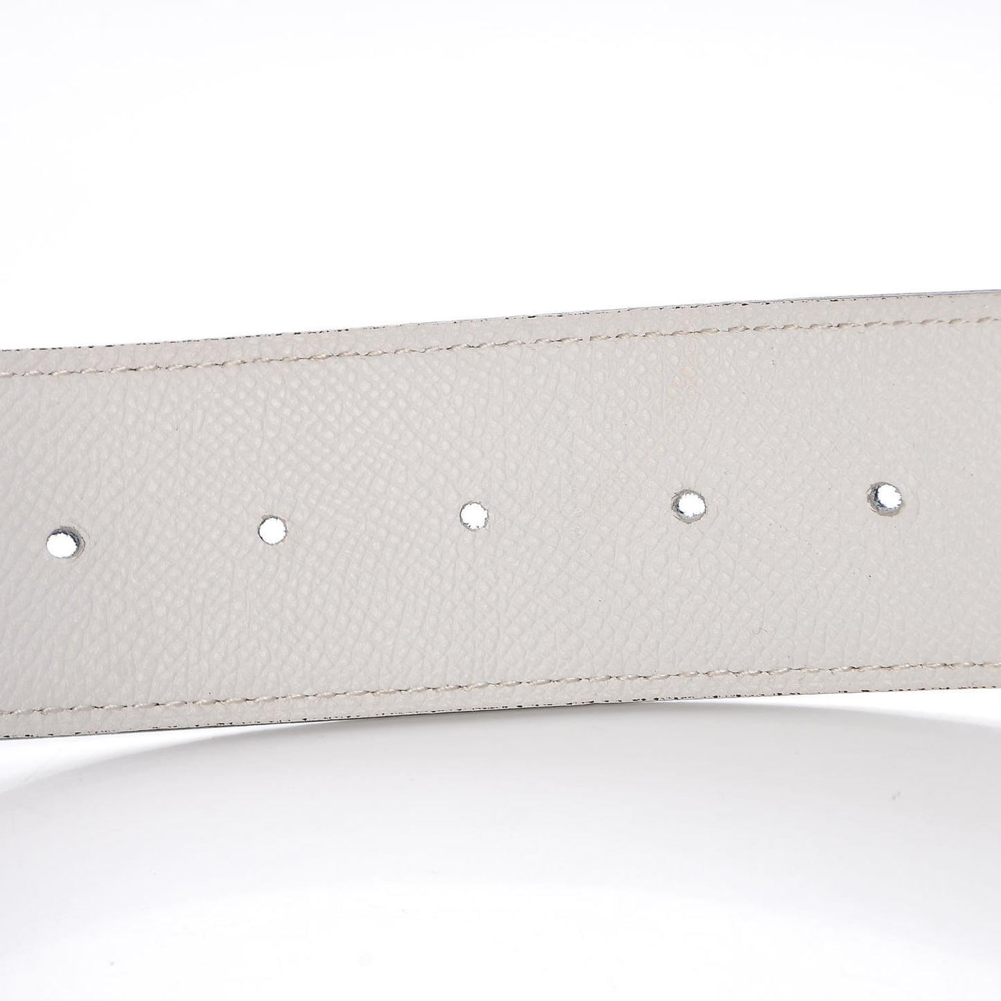 Epsom 42mm Belt Strap 115 Colvert Blanc White