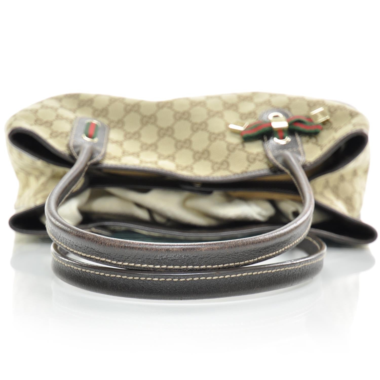 Gucci Monogram Large Princy Satchel 5 of 10