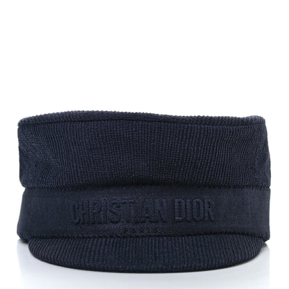 Christian Dior Cotton Baseball Cap 57 Navy 3 of 8