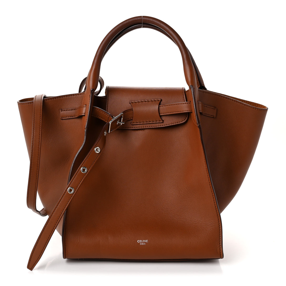Celine Smooth Calfskin Small Big Bag Tan 1 of 10