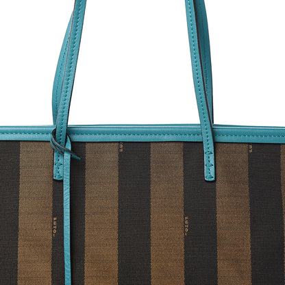 Fendi Pequin Vitello Medium Roll Tote Tobacco Lago 9 of 9