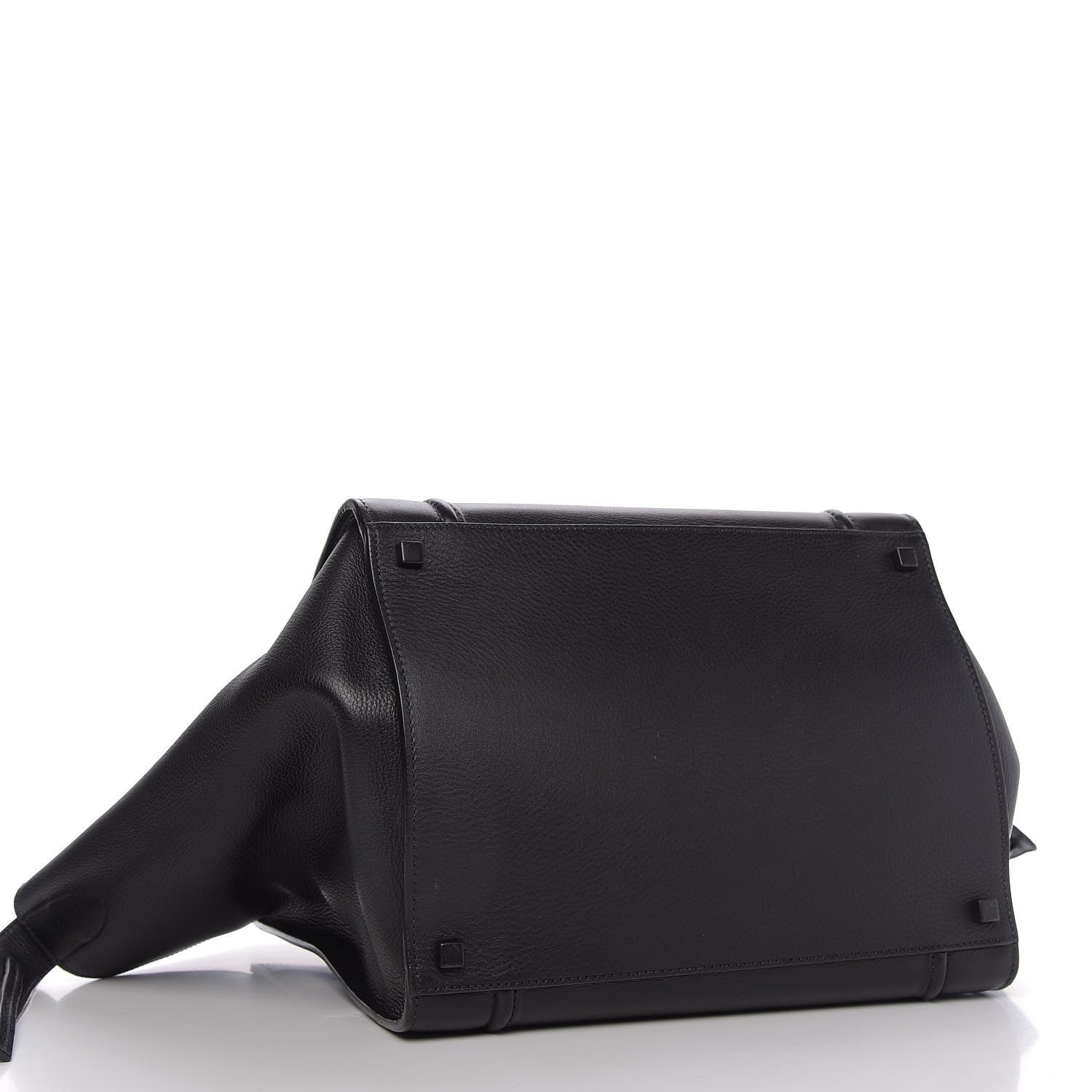 Celine Supple Calfskin Large Phantom Luggage Black 4 of 10