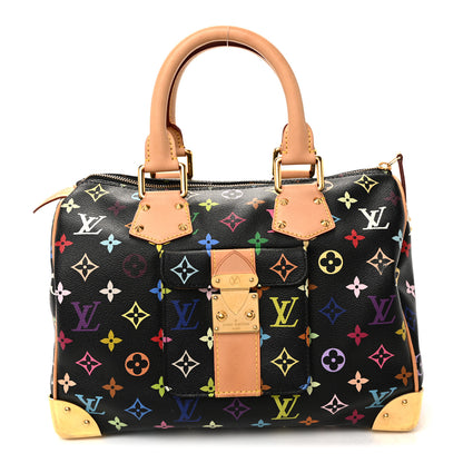 Louis Vuitton Monogram Multicolor Speedy 30 Black 1 of 11