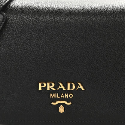 Prada Vitello Phenix Crossbody Bag Black 8 of 10