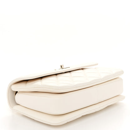 Chanel Lambskin Quilted Small Trendy CC Dual Handle Flap Bag White 4 of 10