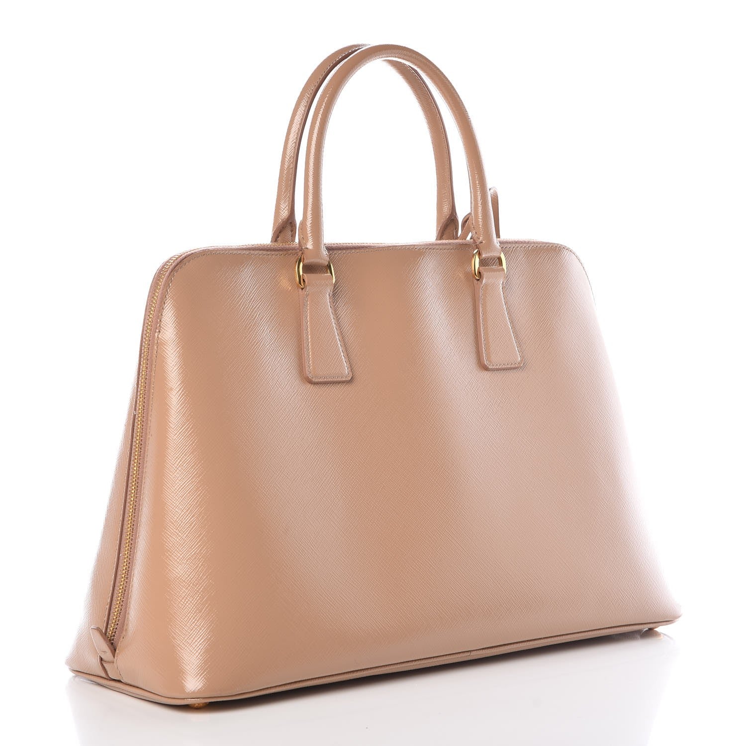 Prada Saffiano Vernice Large Promenade Tote Cammeo 3 of 7