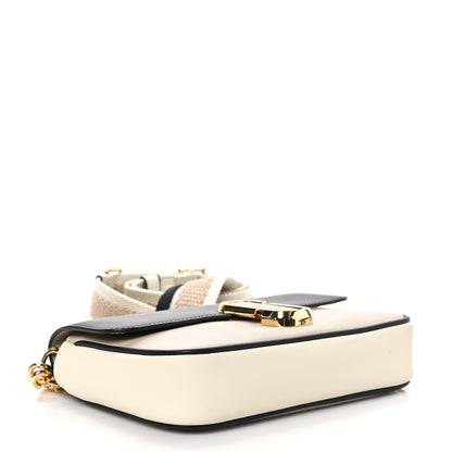 Marc Jacobs Calfskin The J Marc Shoulder Bag Greige Multicolor 4 of 9