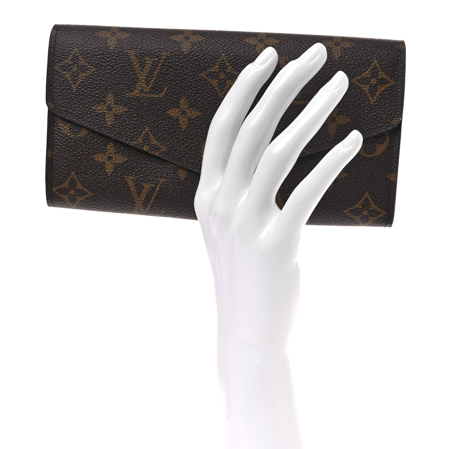 Louis Vuitton Monogram Sarah Wallet NM 2 of 7