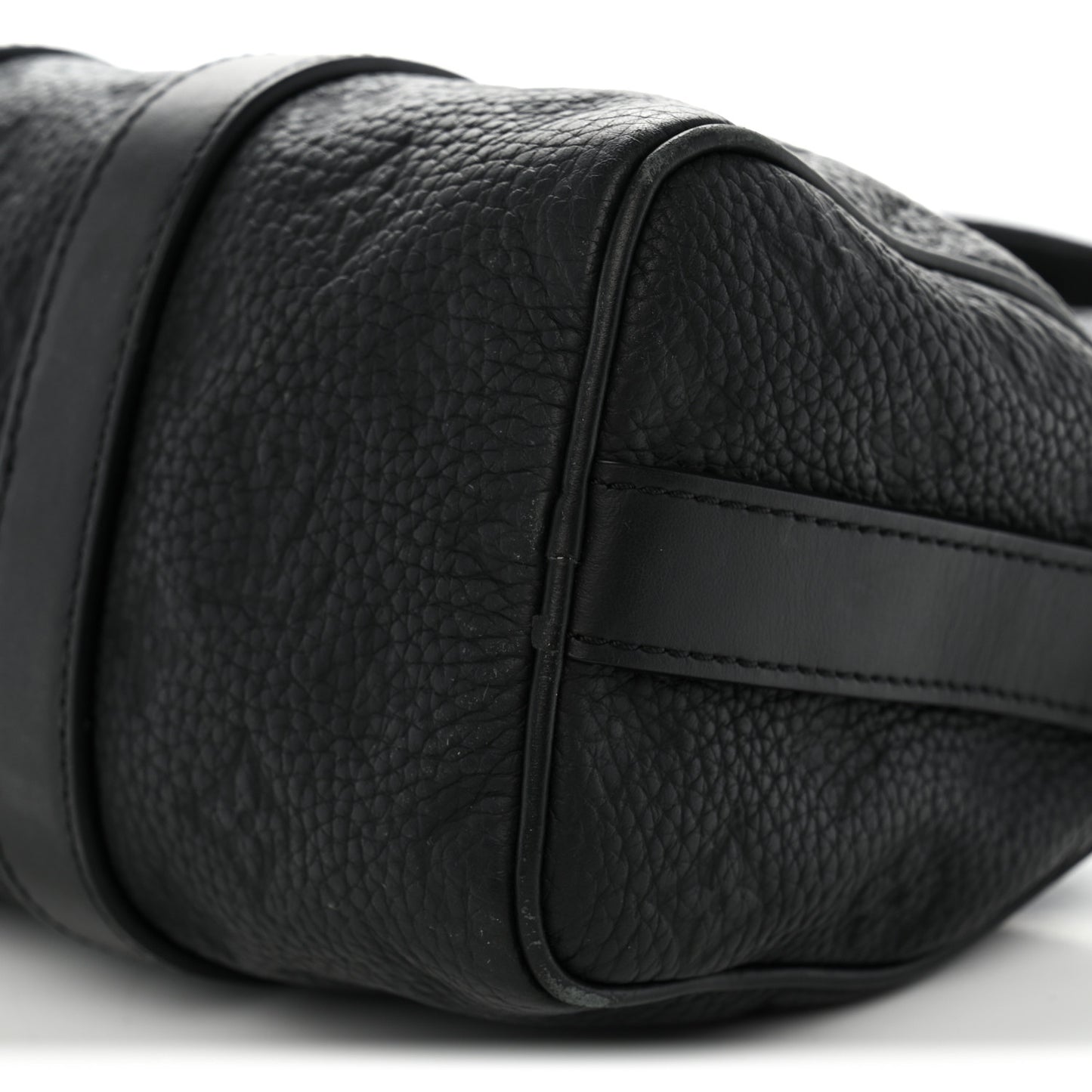 Monogram Taurillon Keepall Bandouliere 25 Black