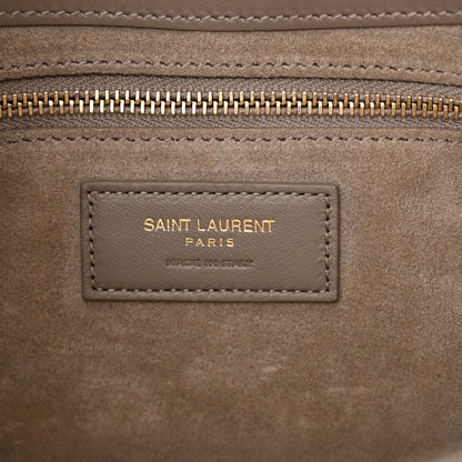 Saint Laurent Smooth Calfskin Le 5 A 7 Hobo Taupe 6 of 13