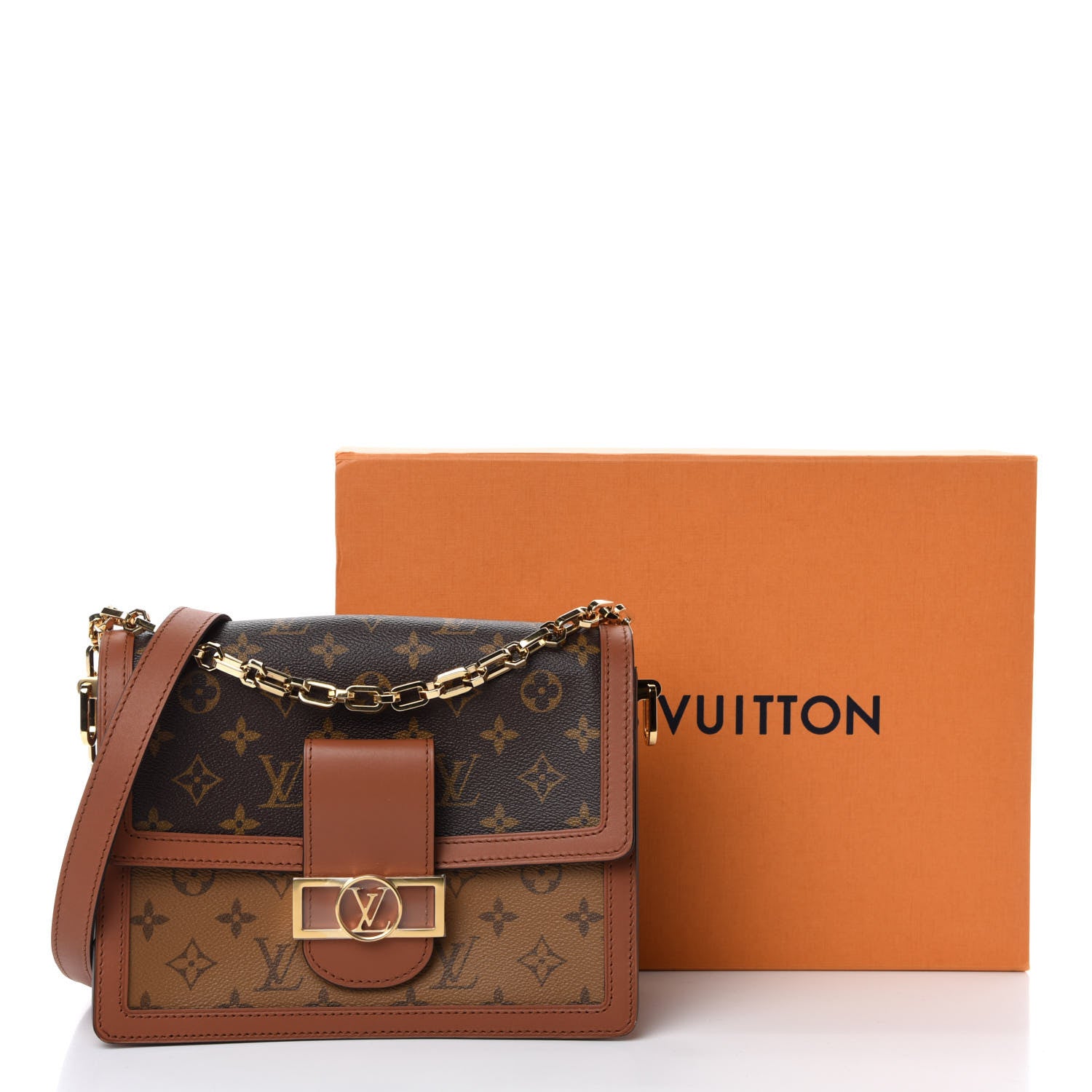 Louis Vuitton Reverse Monogram Dauphine MM 10 of 10