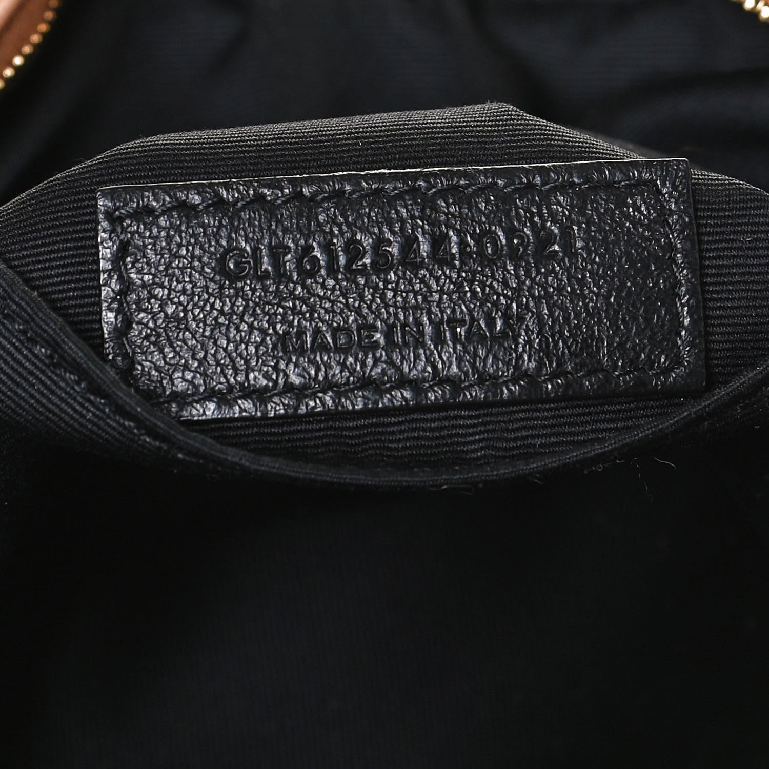 Saint Laurent Suede Matelasse Monogram Lou Camera Bag Cinnamon 7 of 10
